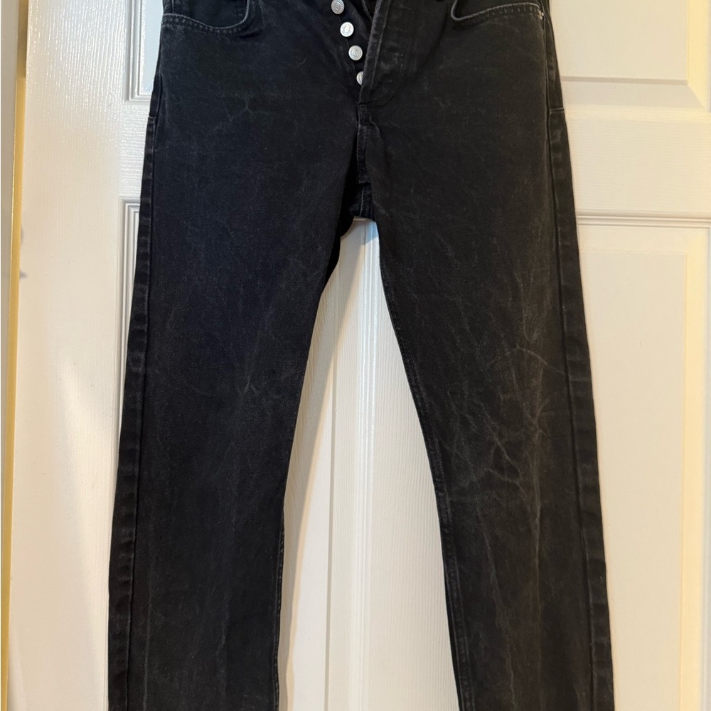 Sleek Black Denim Straight women’s  Jeans